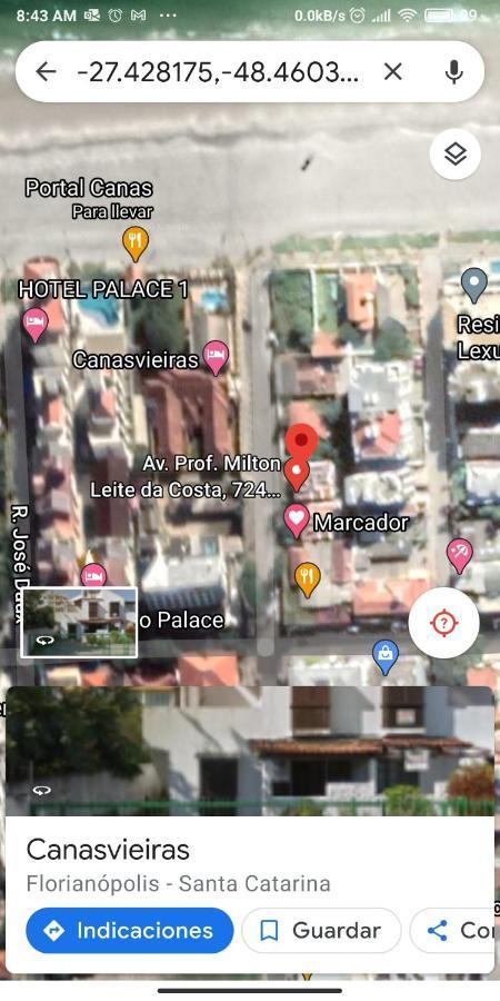 Apartamento na melhor localização de Canasvieiras Pés na areia Florianópolis Esterno foto